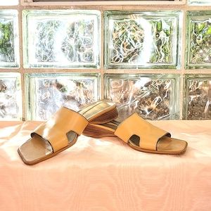 Vintage Square Toe Sandal